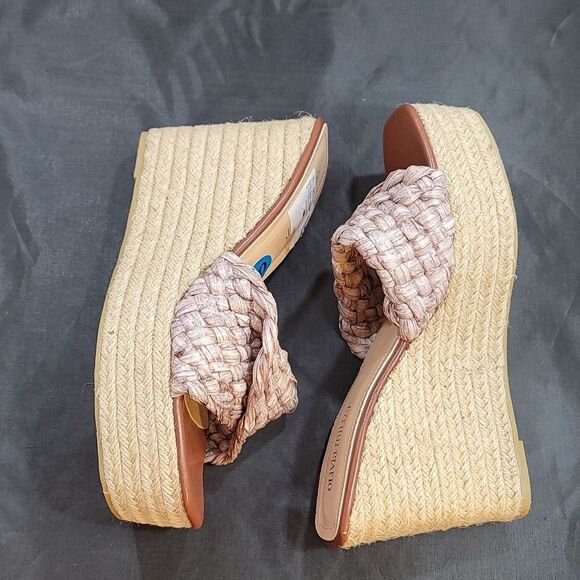 BRAND NEW OLIVIA MILLER IRMA OPEN TOE WEDGE HEEL SANDAL - Picture 12 of 16